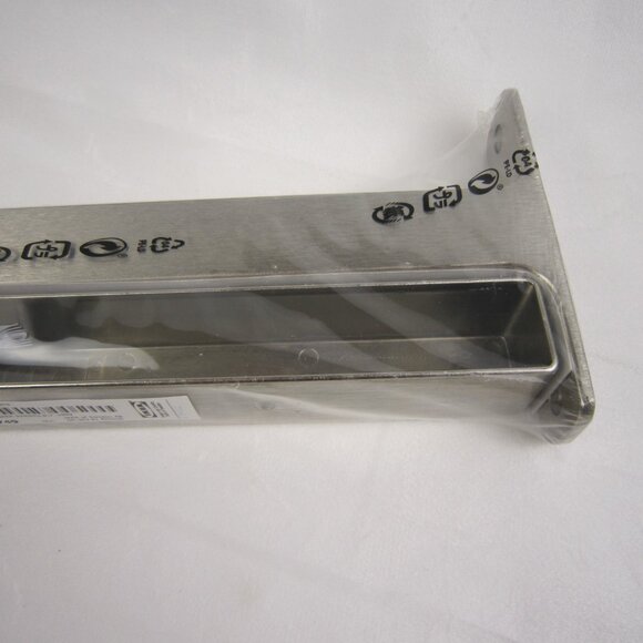 IKEA Granhult Shelf Brackets 22749 Brushed Metal 11 3/4" 304.305.36 - New - Picture 5 of 8